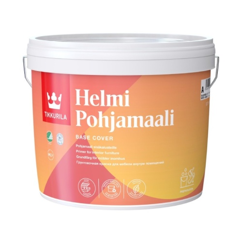 Грунтовка для мебели Tikkurila Helmi Pohjamaali Грунтовка для мебели Tikkurila Helmi Pohjamaali