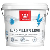 Tikkurila Euro Filler Light / Тиккурила Евро Филлер Лайт шпатлевка финишная