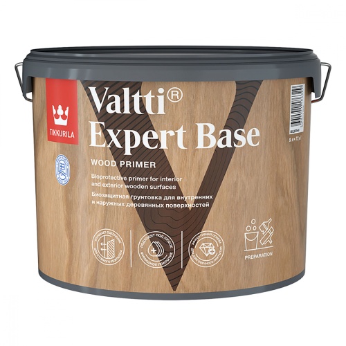 TIKKURILA VALTTI EXPERT BASE грунтовка высокоэффективная, биозащитная