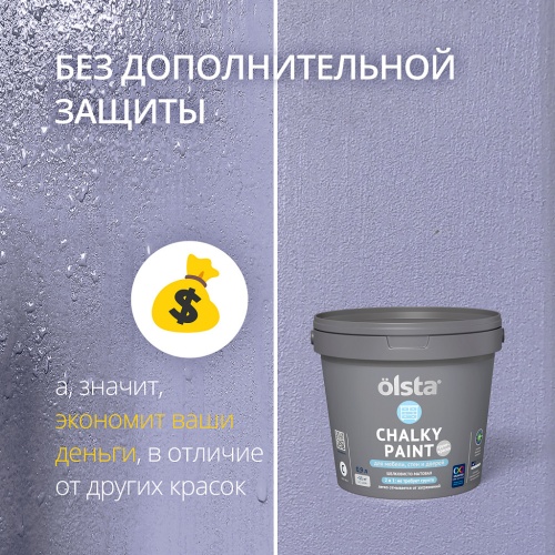 Краска CHALKY PAINT краска для мебели стен и дверей фото 5