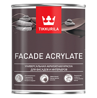 Tikkurila Facade Acrylate / Тиккурила Фасад Акрилат универсальная акрилатная краска