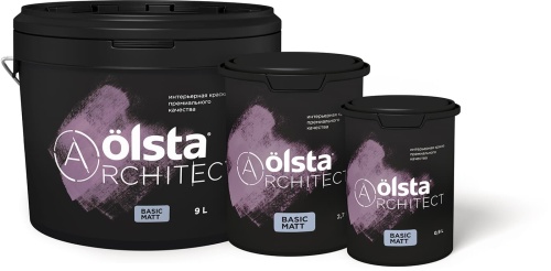Olsta Architect basic matt матовая интерьерная краска