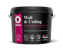 OLSTA WALL & CEILING / Краска для стен и потолков OLSTA WALL & CEILING / Краска для стен и потолков