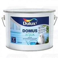 Водно-дисперсионная краска для деревянных фасадов Dulux Domus Aqua | Дюлакс Домус Аква полуматовая