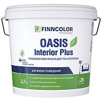 Finncolor Oasis Interior Plus / Финнколор Интериор Плюс краска для стен и потолков